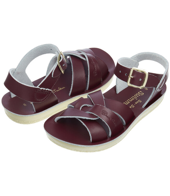 Salt water sandals Salt water sandals swimmer claret