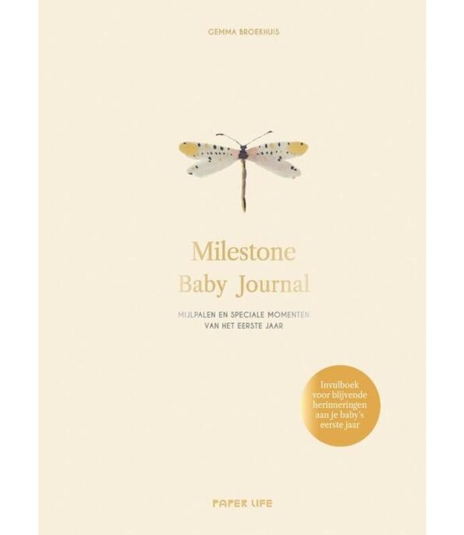 Boek milestone baby journal