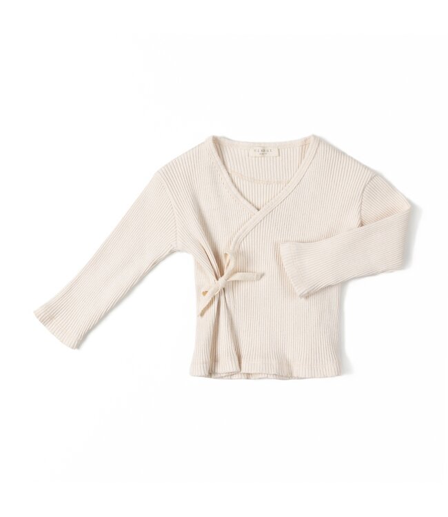 Nixnut Nixnut rib vest cream