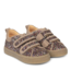 Angulus Angulus velcro sneakers multi glitter sand