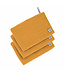 Lässig wash glove 3-pack mustard