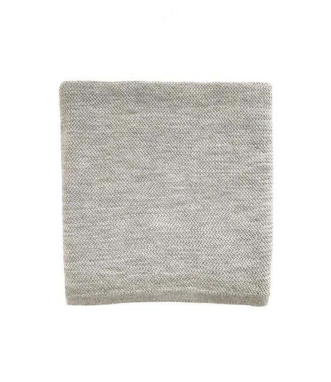 hvid hvid blanket coco grey melange