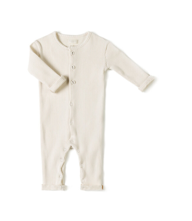 Nixnut Nixnut rib onesie cream