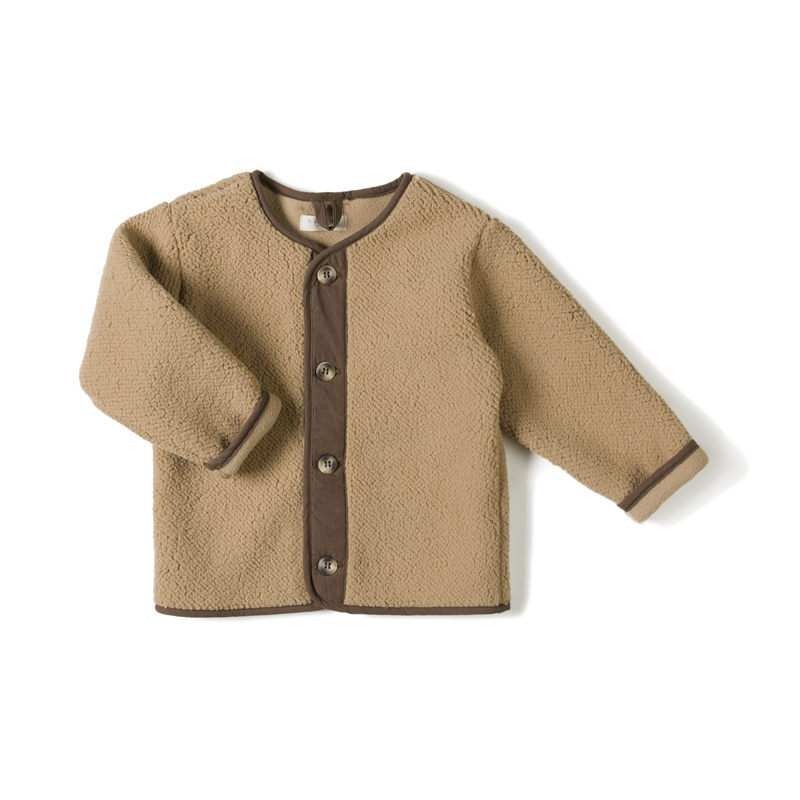 Nixnut teddy vest camel