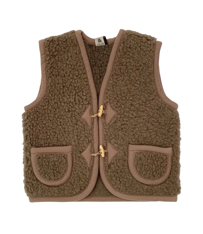 Alwero Gilet alpen junior bark