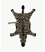 Doing Goods stripey zebra rug small