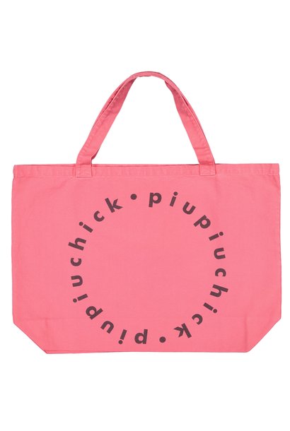 Piupiuchick xl logo bag pink