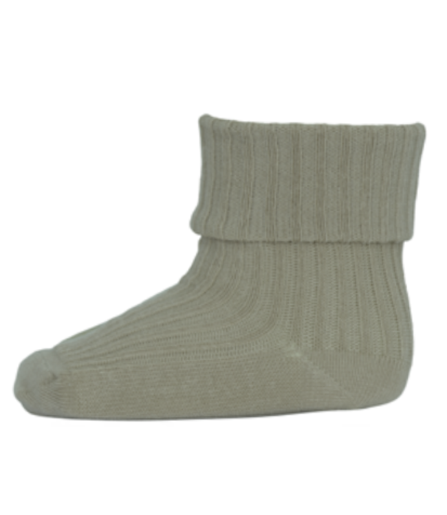 MP Denmark Socks rib cotton desert sage