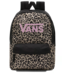 Vans rugzak leopard pink logo