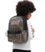 Vans rugzak leopard pink logo