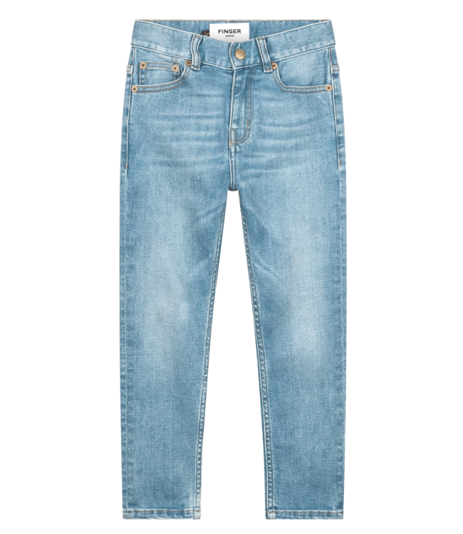 Finger in the nose denim jeans ewan light blue