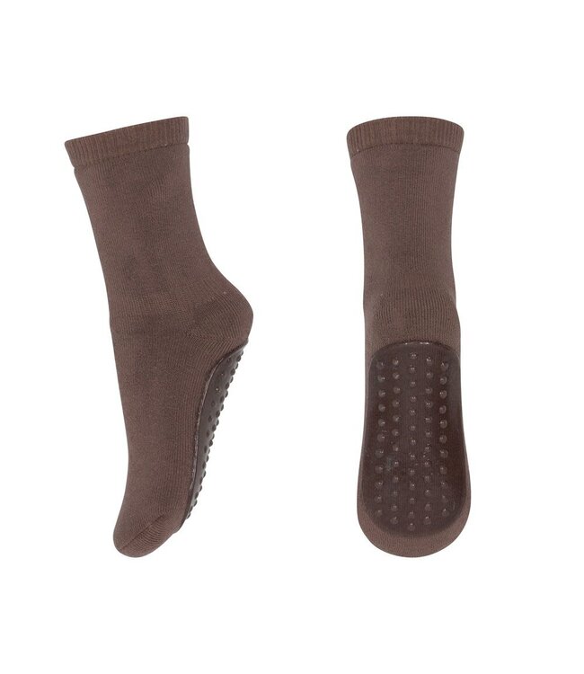 MP Denmark MP Denmark anti-slip socks brown sienna