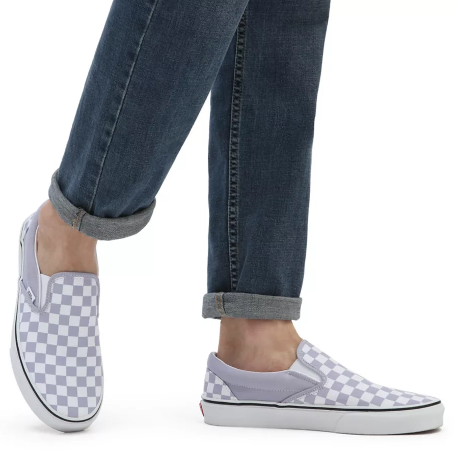 brown vans with fur inside