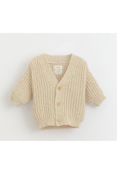 Play Up knitted cardigan dandelion 402
