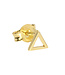 Selva Sauvage Oorbel triangle open gold