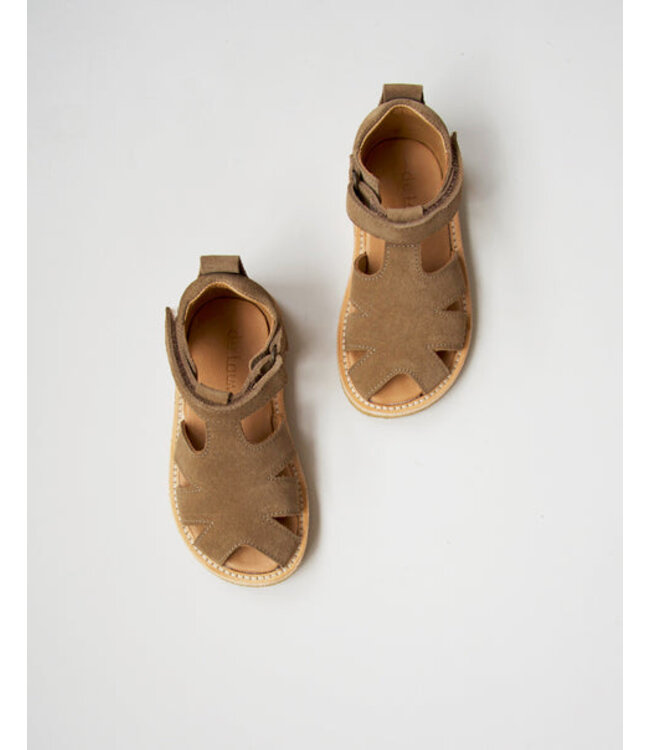 Du Loua Du Loua Berlin kids suede sandals du eden nutmeg