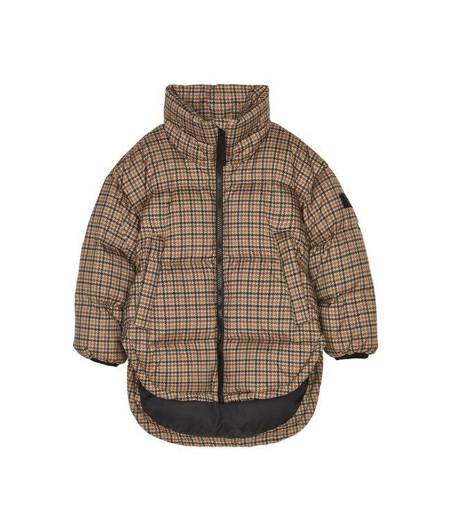 Finger in the nose down jacket snowbag mocca