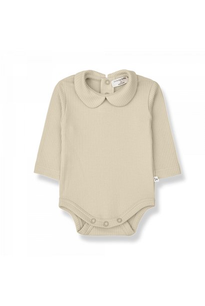 1 + in the family collar romper anette beige