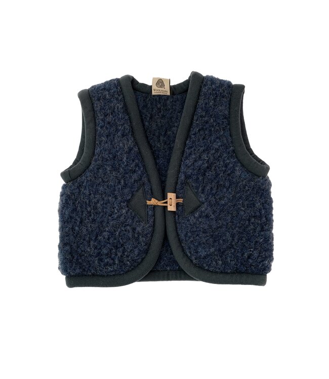 Alwero Gilet alpen junior donkerblauw