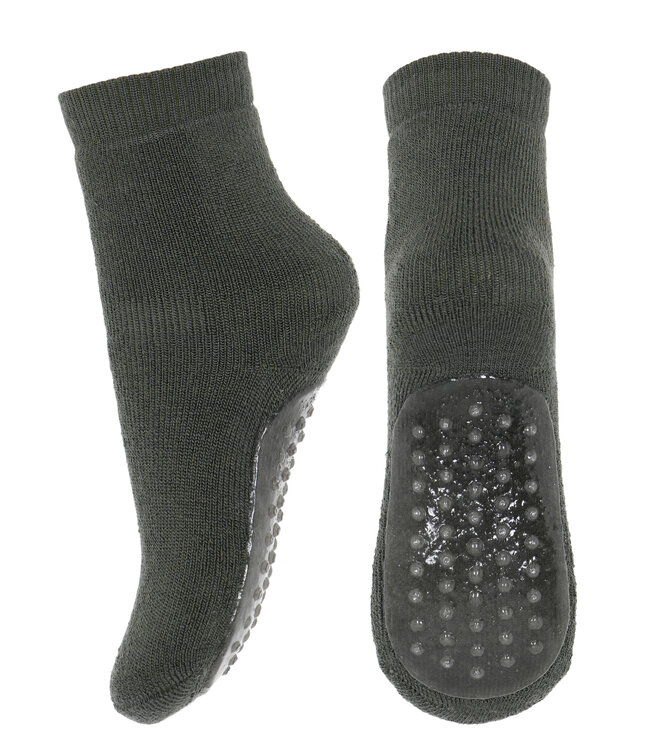 MP Denmark MP Denmark wool anti-slip socks dusty ivy