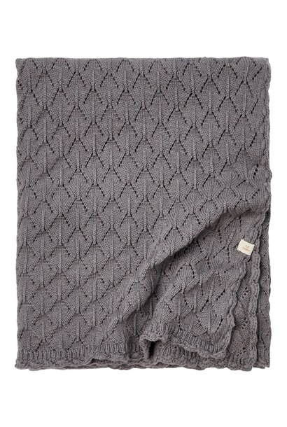 Lil 'Atelier knit blanket leeve quiet shade