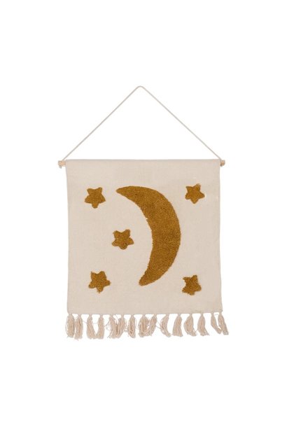 À la collection tufted wall decoration moon & stars