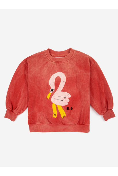 Sweater kids pelican red