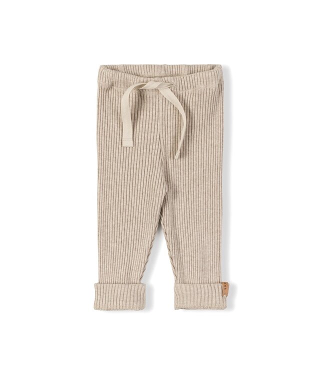 Nixnut Nixnut legging rib beige