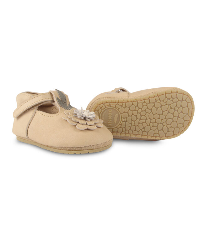 Donsje Heidi buttercup gold metallic nubuck