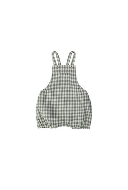 Playsuit hayes sea green gingham