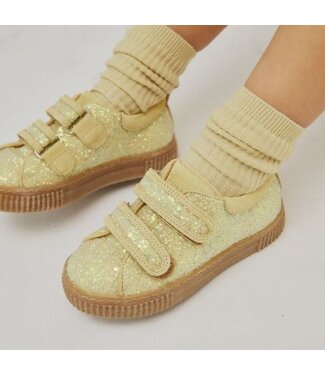 Angulus Sneaker glitter yellow