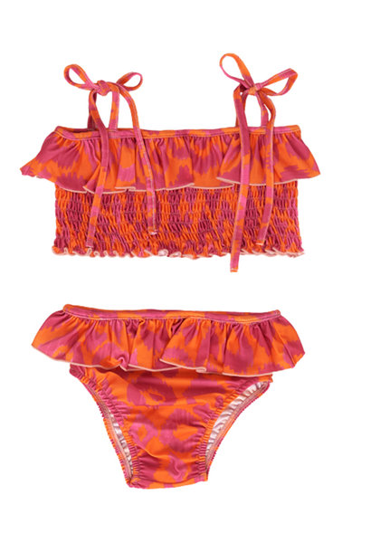 Bikini ruby aztec pink orange