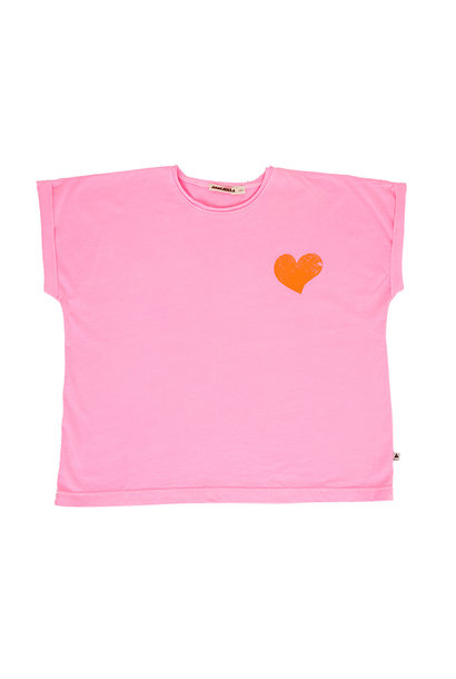 T-shirt sunny neon pink