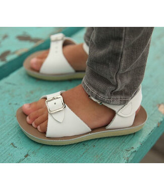 Salt water sandals Surfer white