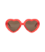 Heart sunglasses cherry