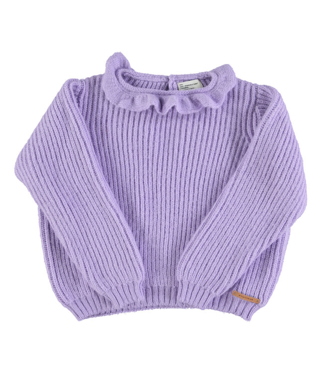 Piupiuchick Piupiuchick knitted sweater lilac