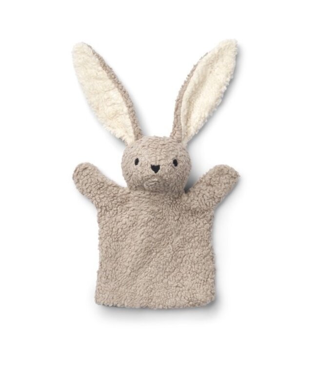 Liewood herold hand puppet pale grey