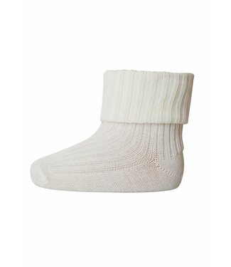 MP Denmark MP Denmark cotton rib baby socks snow white