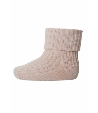 MP Denmark MP Denmark cotton rib baby socks rose dust