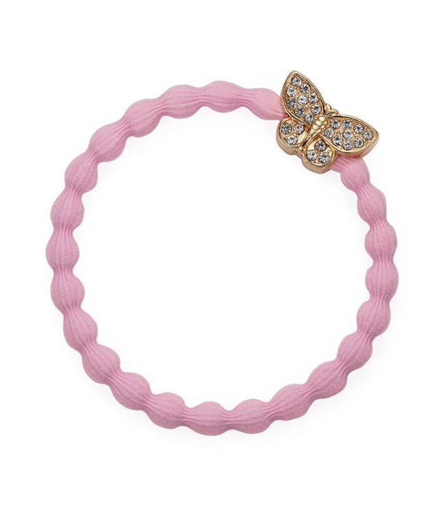 By Eloise By Eloise bangle band bling butterfly soft pink