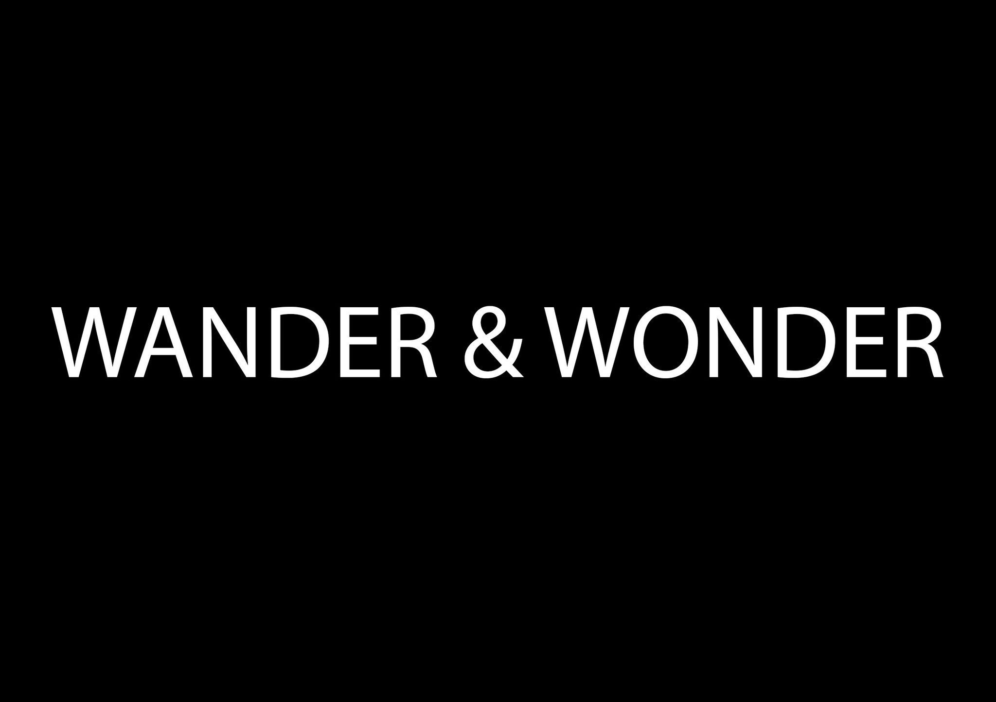 Wander & Wonder