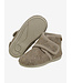 Enfant Enfant wool slippers velcro walnut melange