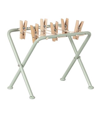 Maileg Drying rack with pegs miniature