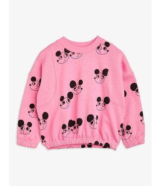 Mini Rodini Mini Rodini sweater ritzrats pink