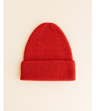 hvid beanie fonzie red