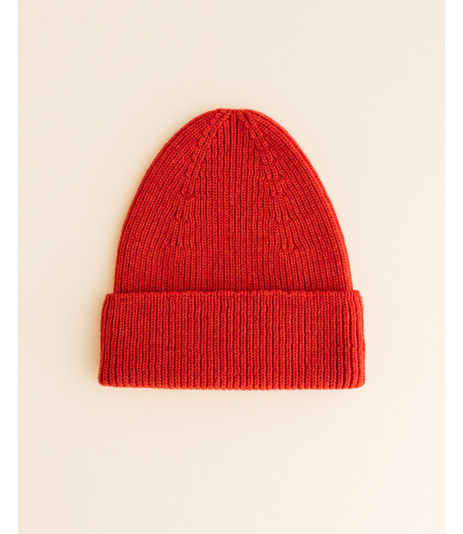 hvid hvid beanie fonzie red