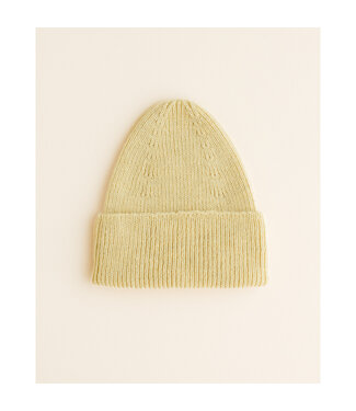 hvid hvid beanie fonzie light yellow