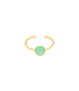 Selva Sauvage Ring smiley turquoise