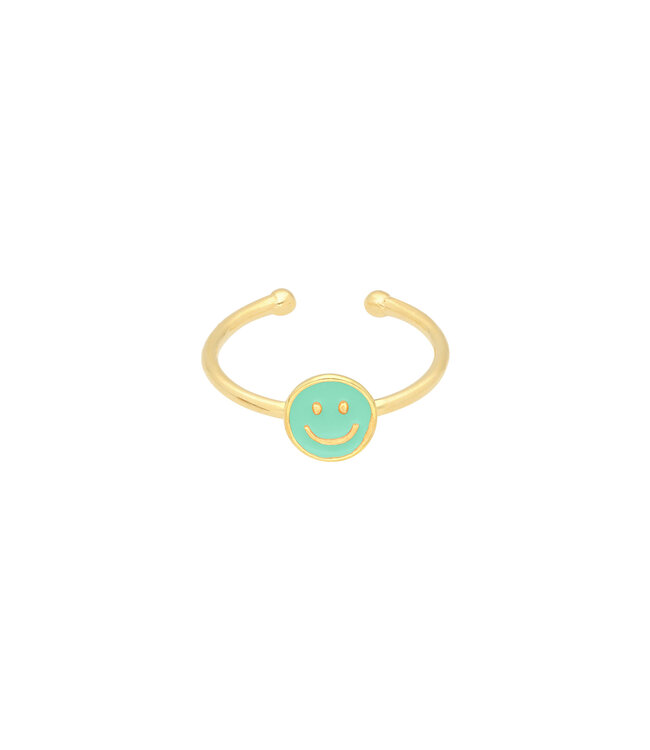 Selva Sauvage Ring smiley turquoise