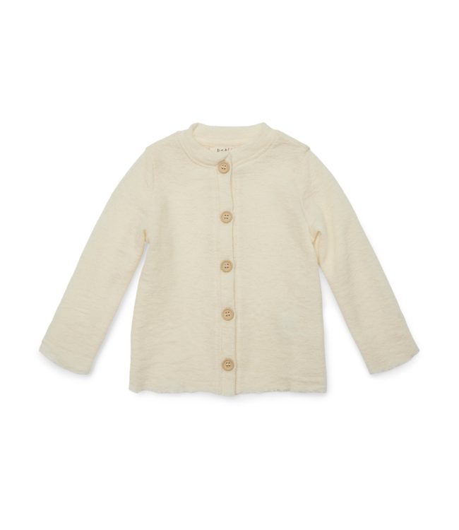 Petit by basics Petit by basics baby cardigan saga raw white